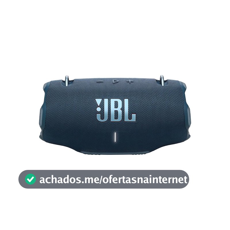 JBL, Caixa de Som, Xtreme 4, Bluetooth, Portátil, Com Powerbank, Auracast, Playtime Boost, À Prova D'água e Resistente À Poeira - Azul