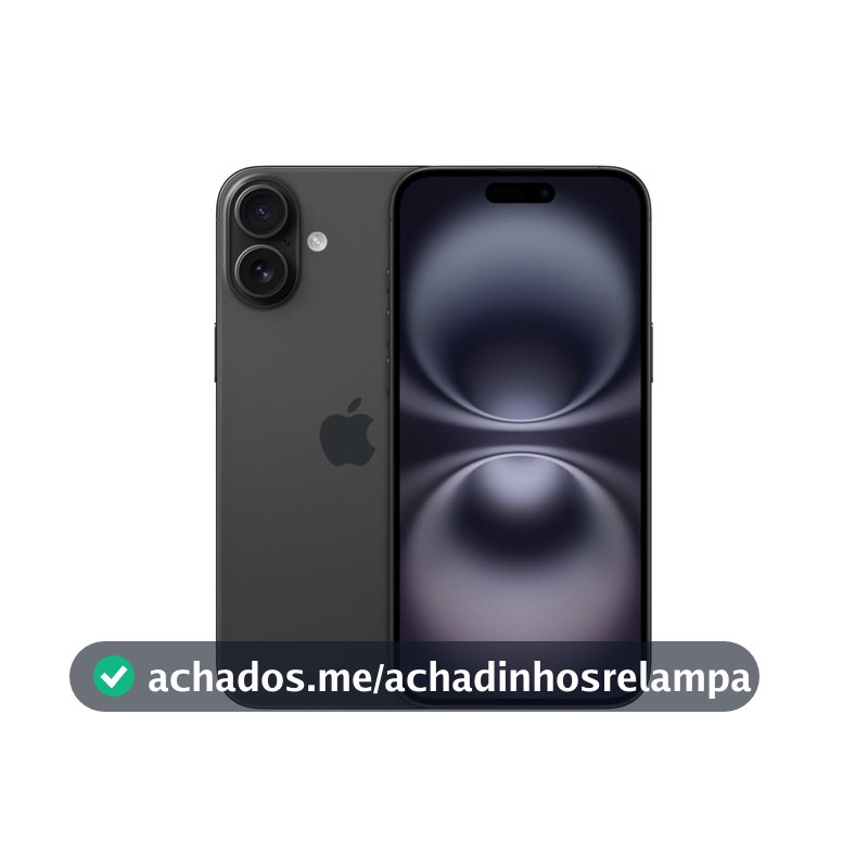 Apple iPhone 16 Plus (256 GB) – Preto