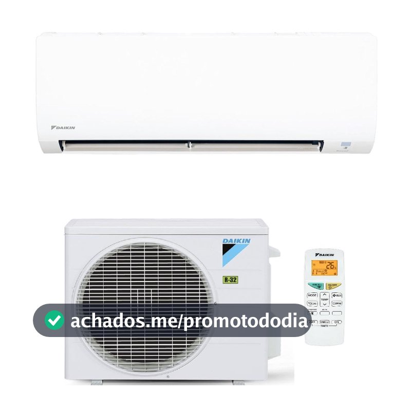 Ar-Condicionado Split HW Inverter Daikin Full 12.000 BTUs R-32 Só Frio 220V