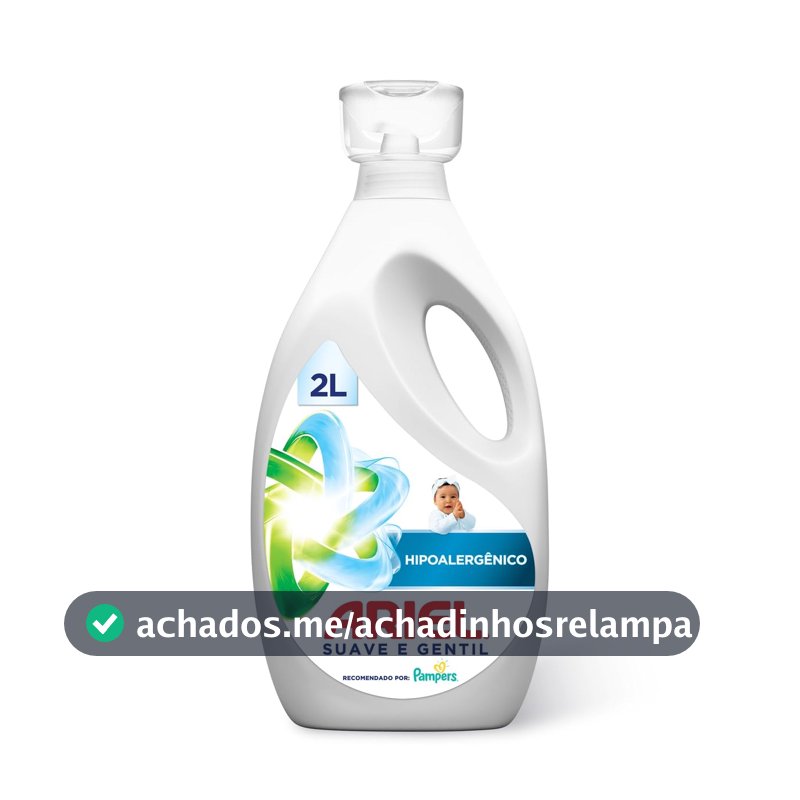 Ariel Sabão Líquido Suave e Gentil 2L