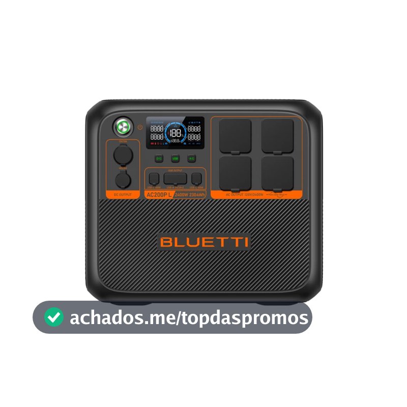 BLUETTI AC200PL Central Elétrica Expansível