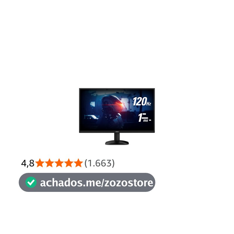 AOC, Monitor 22” 120Hz, 22B35HM23, 1ms Gaming, HDMI
