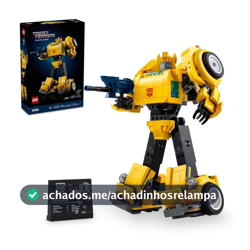 LEGO Icons Bumblebee de Transformers; Conjunto 10338