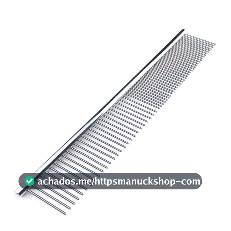 Pente Inox Para Cães E Gatos Banho Pet Shop