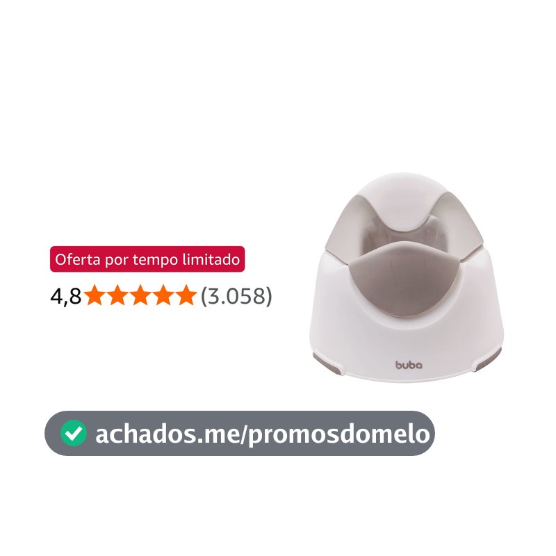 Buba Troninho Infantil - Cinza Cinza