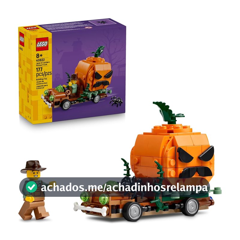 LEGO Caminhonete de Abóbora do Dia das Bruxas 40822