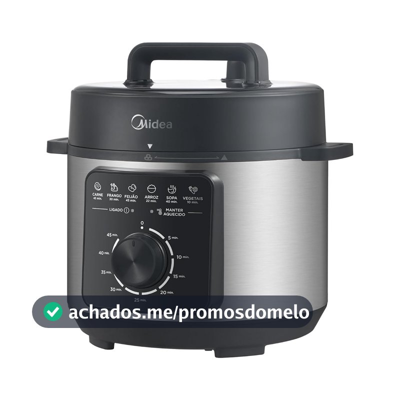Midea Panela de Pressão Mecânica 4L,127V