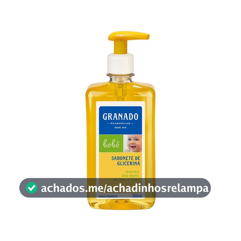 Granado Sabonete Líquido Bebê, Tradicional, 500ml