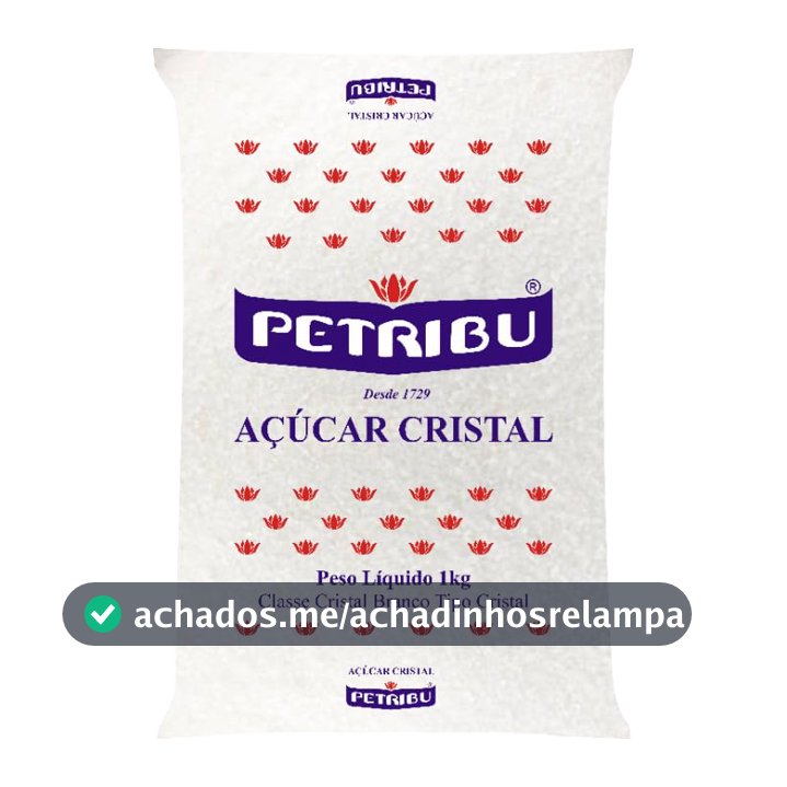 Açúcar Petribu Cristal 1kg