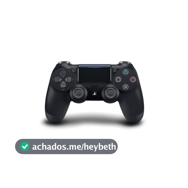 Controle sem fio PlayStation Dualshock 4™ - Preto