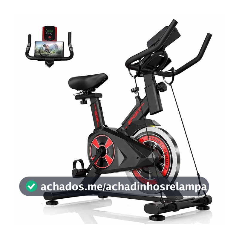 Bike Ergometrica Bicicleta Ergometrica Bike Spinning Silenciosa Vertical Modelo Premium