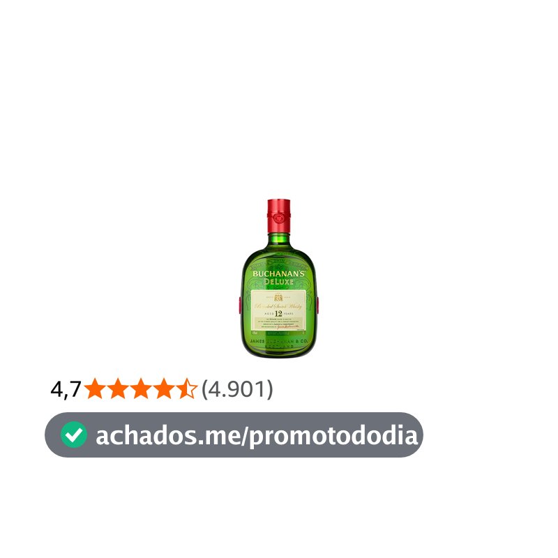 Whisky Buchanan's Deluxe 12 Anos 1L