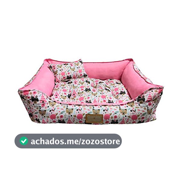 SS Pets Cama Animais Rosa Pet Para Cães E Gatos Tamanho Médio Para Cães