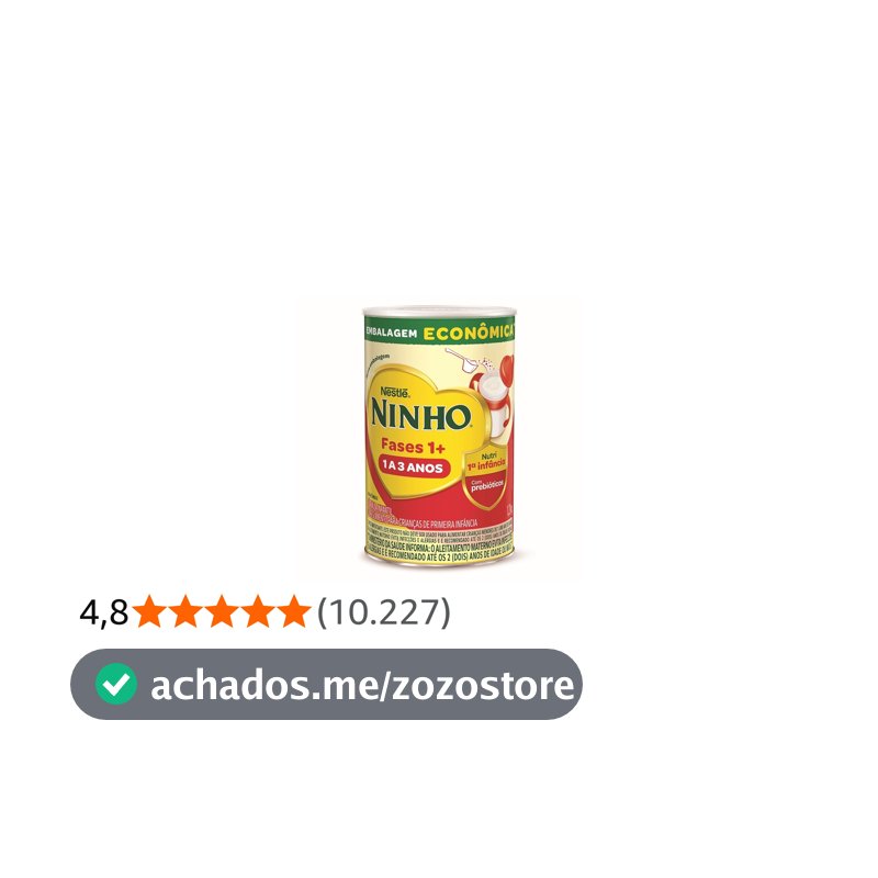 Ninho Fases 1 - Fórmula Infantil, 1.2 kg (Pacote de 1)