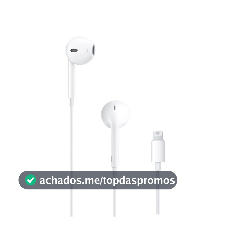 Apple EarPods com conector Lightning