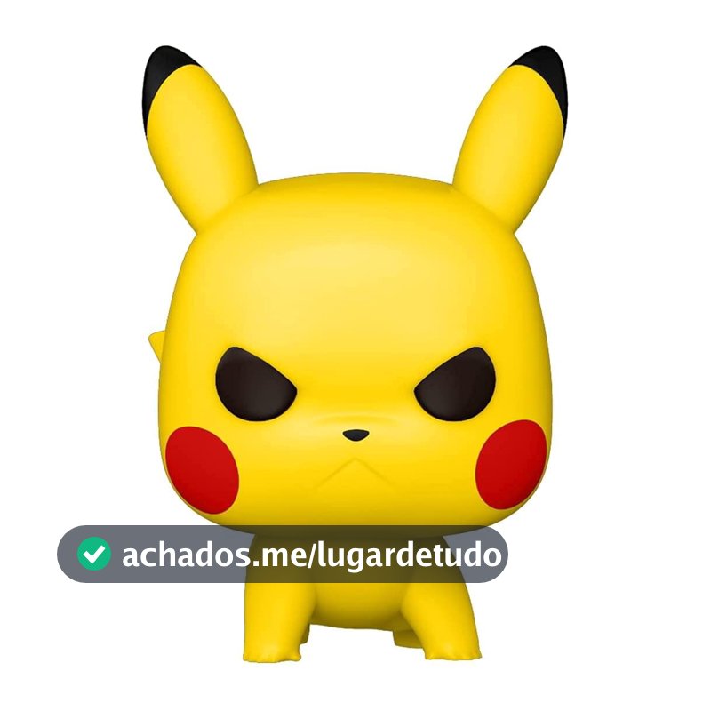 FUNKO POKEMON PIKACHU EM ATAQUE