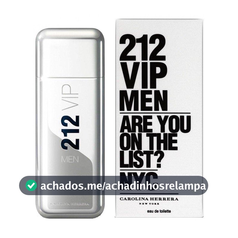 212 Vip Men Eau de Toilette 100ml Masculino