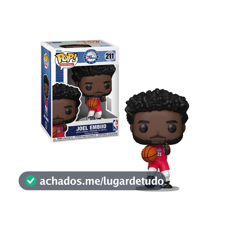 Candide, Boneco, Funko POP! Joel Embiid, NBA 76ers