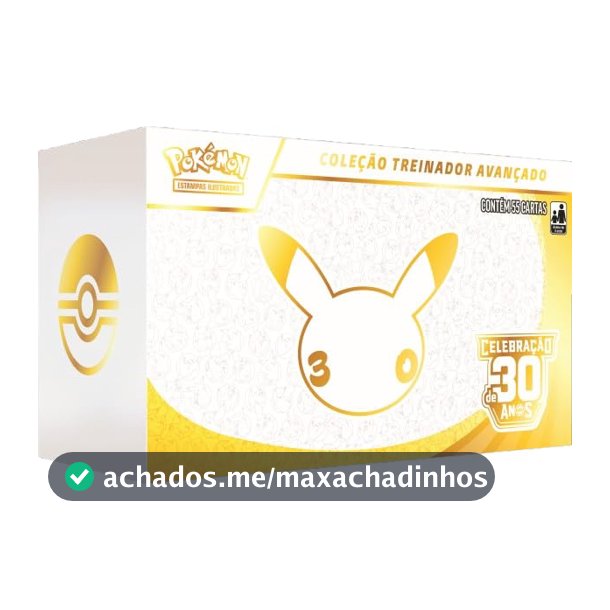 Pokémon TCG: 30th Celebration - Advanced Trainer Box PT-BR