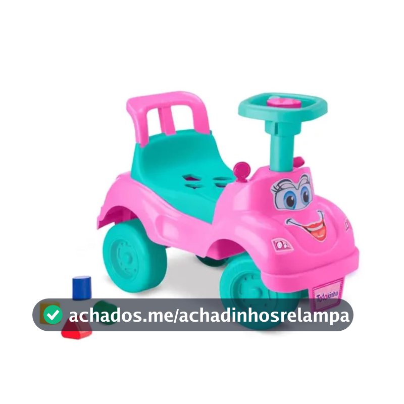 Cardoso Totokinha Menina Caixa Parda Individual Rosa/Lilás