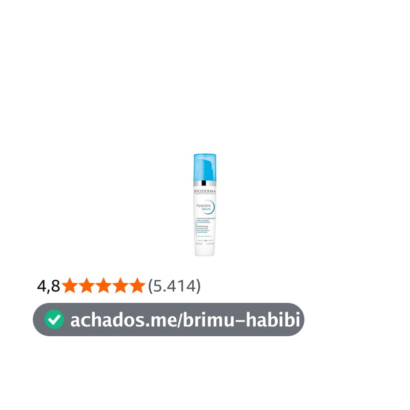 BIODERMA Hydrabio Sérum - Sérum Facial Hidratante e Fortalecedor 40ml