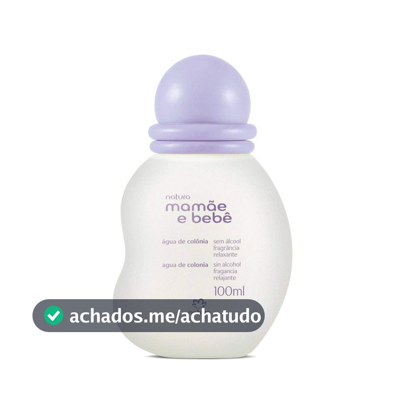 Natura Água de Colônia Relaxante Mamãe e Bebê - 100ml