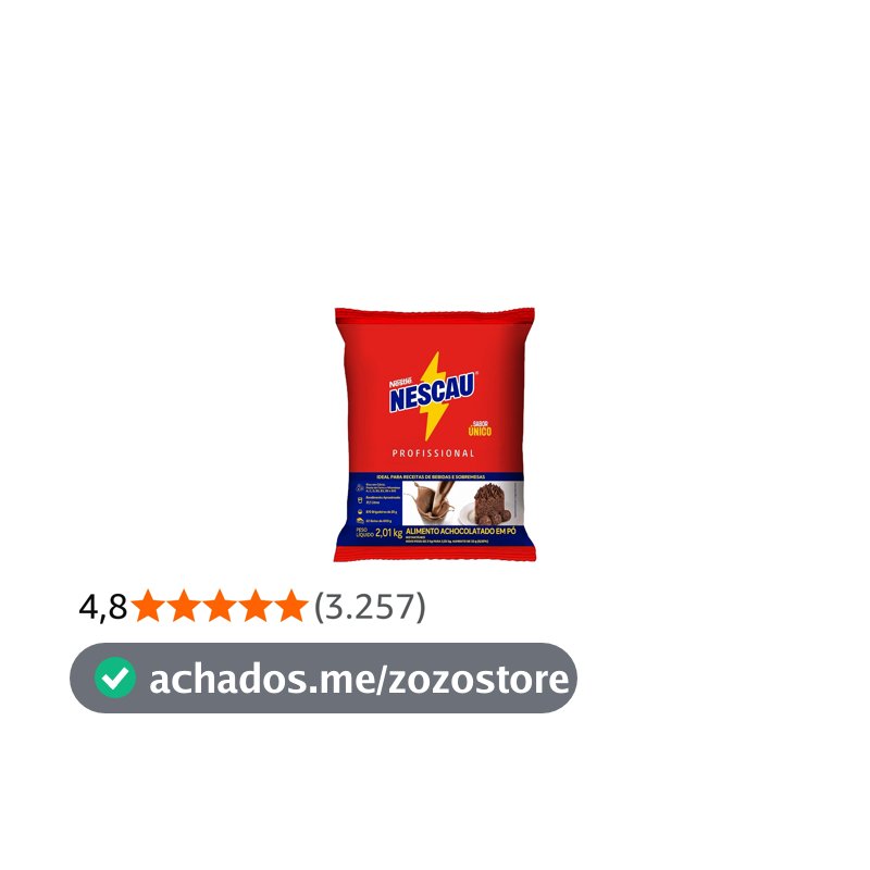 Achocolatado NESCAU® 2,01kg