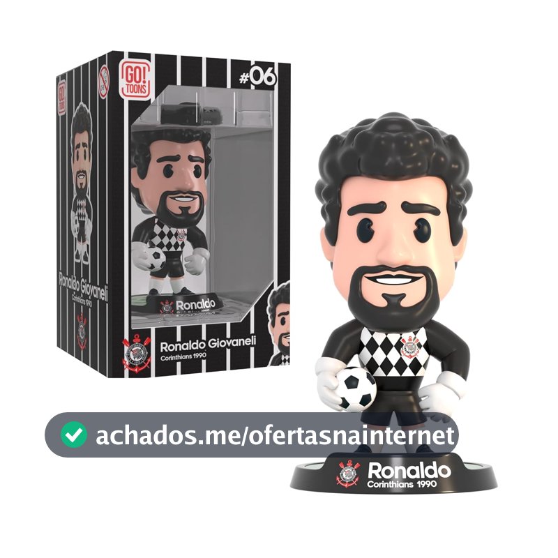 Ronaldo Corinthians 1990 Miniatura Oficial