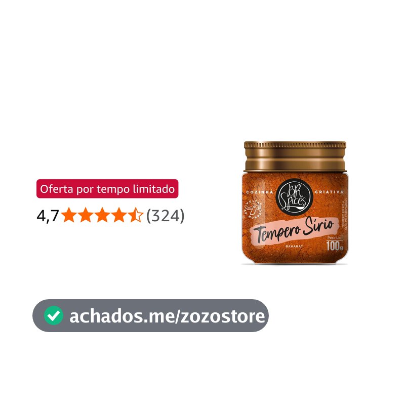 BR Spices Tempero Sírio 100G -