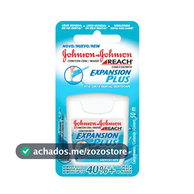 Fita Dental Reach Expansion Plus, 50m, 1 Unidade