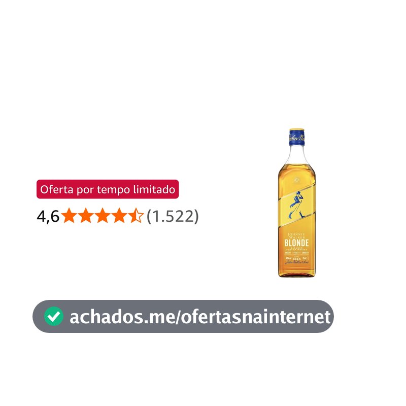 Whisky Johnnie Walker Blonde 750ml