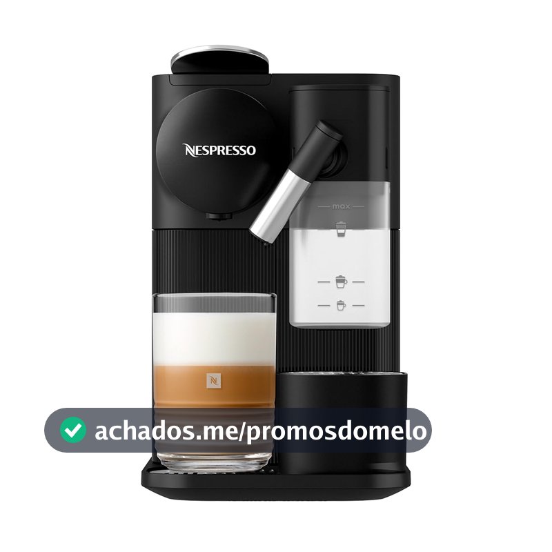 Máquina de Café Nespresso Lattissima One Preta F121 - 220v