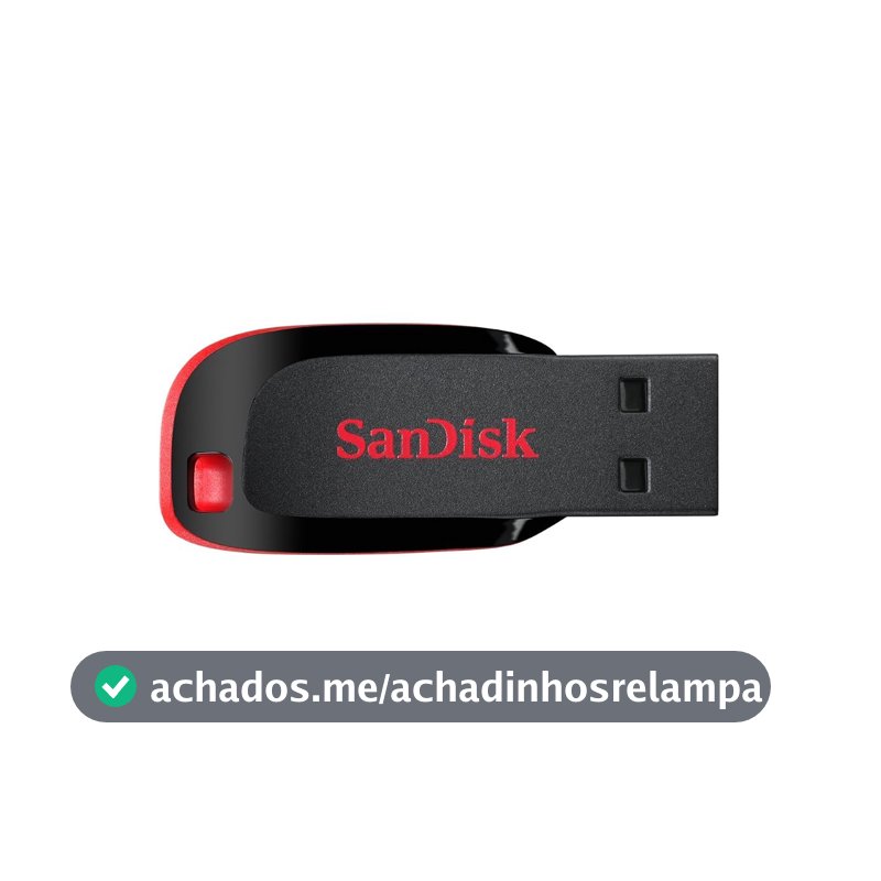SanDisk Cruzer Blade Pen Drive USB 2.0, 128 GB