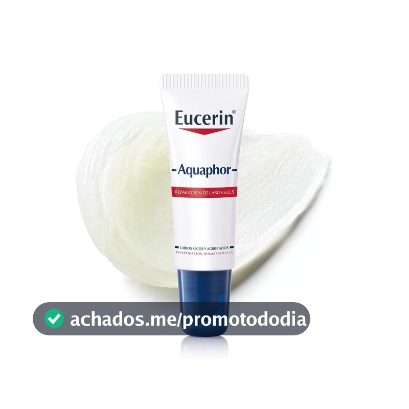 EUCERIN Aquaphor Reparador Labial 10ml - Repara e protege os lábios ressecados