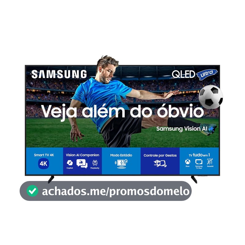 Samsung Vision AI TV 50" QLED 4K Q7F 4K 2025