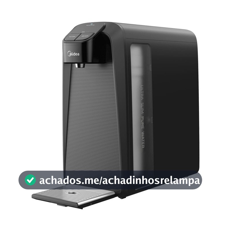 Purificador de Água SlimPure Cinza Bivolt Midea