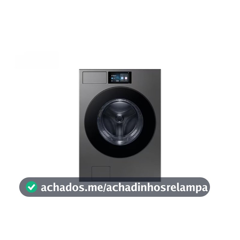 Lavadora Samsung Bespoke AI Laundry WF90F 20kg Inox