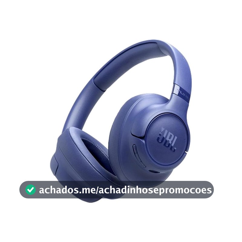 JBL, Fone de Ouvido Bluetooth Over-Ear, Tune 730BT, Sem Fio, Até 76 Horas de Bateria - Azul