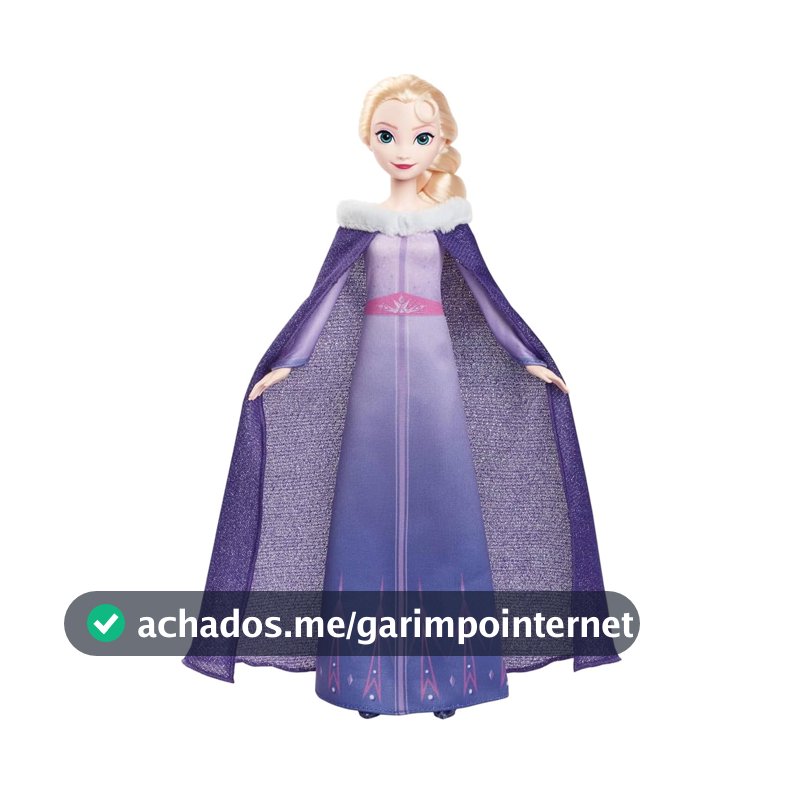 Boneca Elsa Frozen Disney Vestido de Baile Real Mattel. Visual festivo com capa removível e detalhes brilhantes. Ideal para crianças a partir dos 3 anos.