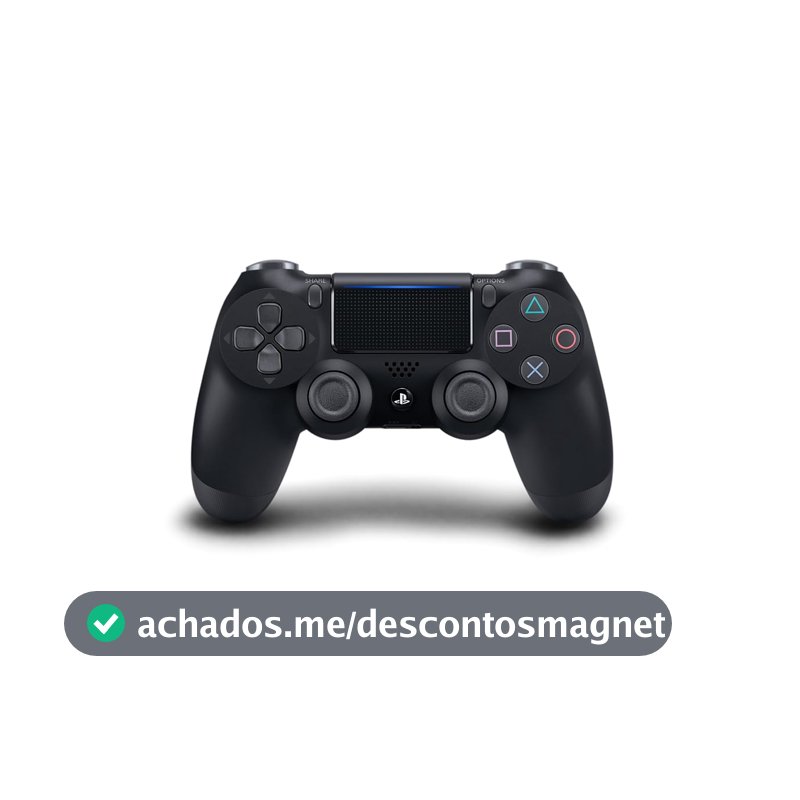 Controle sem fio PlayStation Dualshock 4™ - Preto