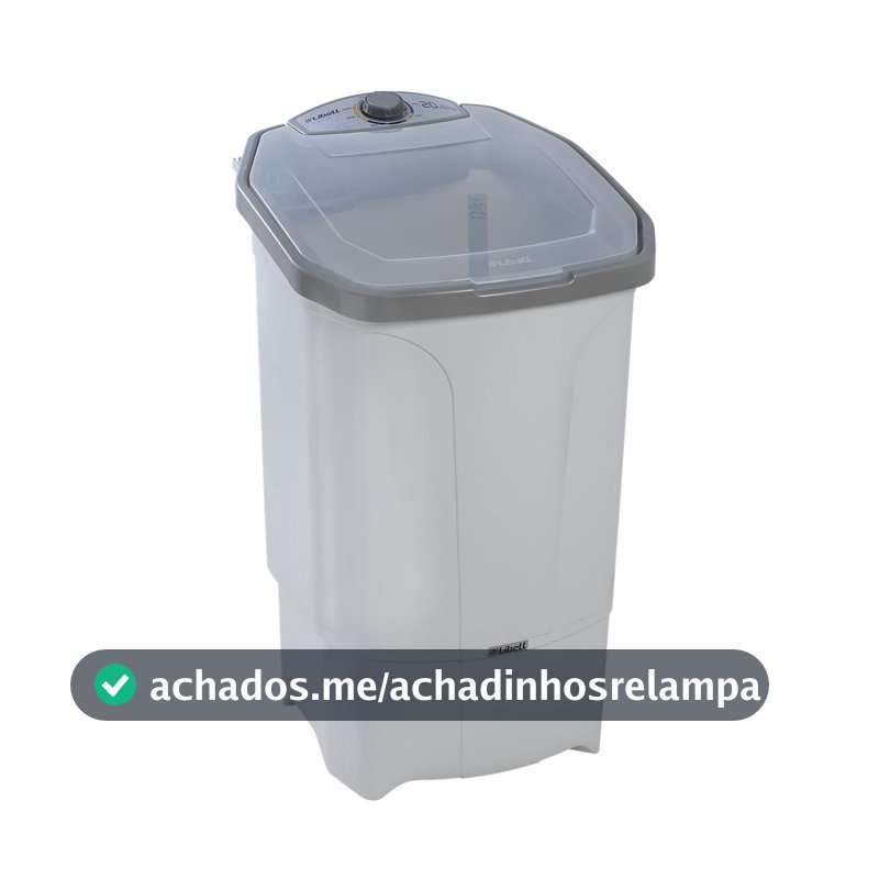 Tanquinho Libell 20,5 Kg com Lavagem por Turbilhonamento Branca (110, Volts)