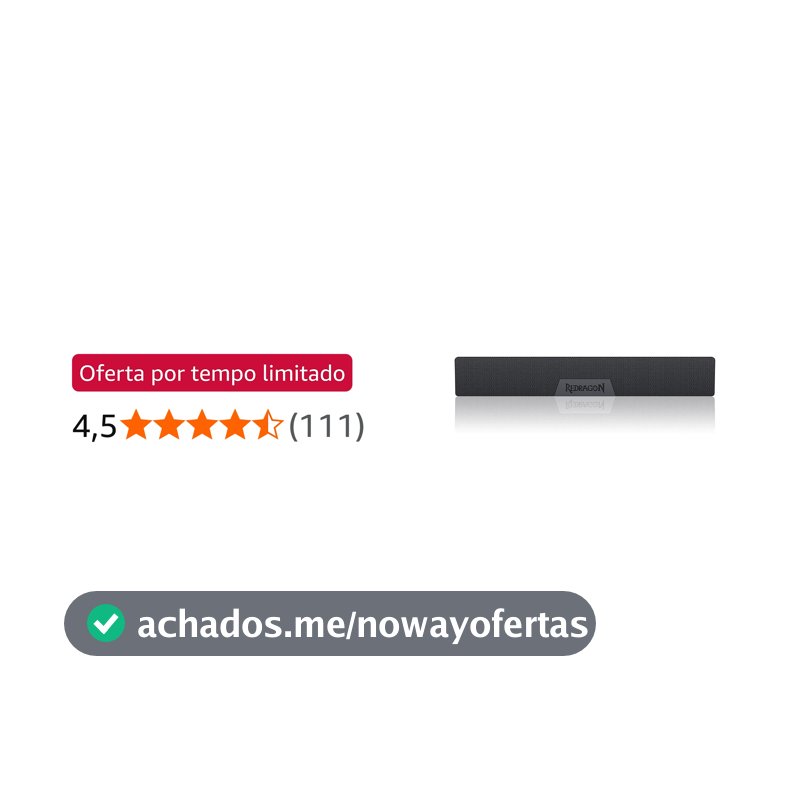 APOIO PARA TECLADO GAMER METEOR E PRETO