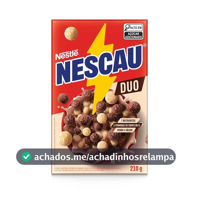 Nescau Cereal Matinal Duo 210G