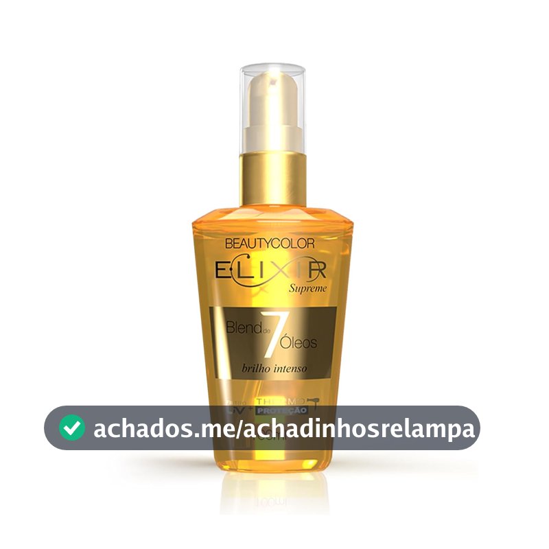 E.lixir Blend de 7 Óleos - Brilho e Luminosidade - BEAUTYCOLOR - 100ml