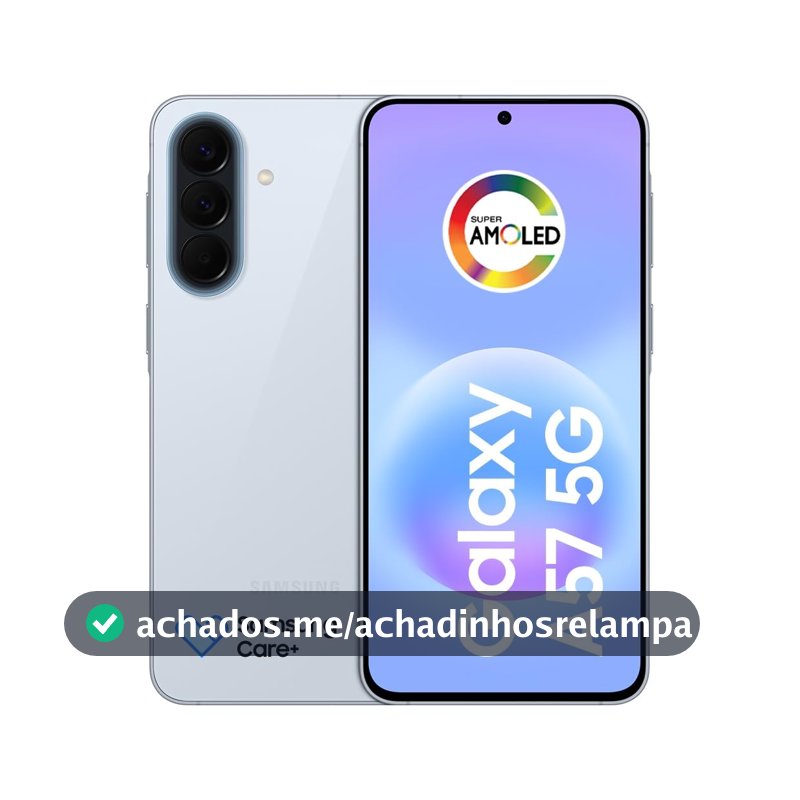 Celular Samsung Galaxy A57 5G 128GB, 8GB RAM, Recursos AI (Azul Claro)