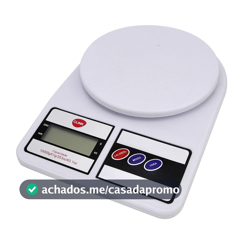 BALANCA DIGITAL COZINHA 1g a 10kg FITNESS ALTA PRECISAO CASA COMIDA