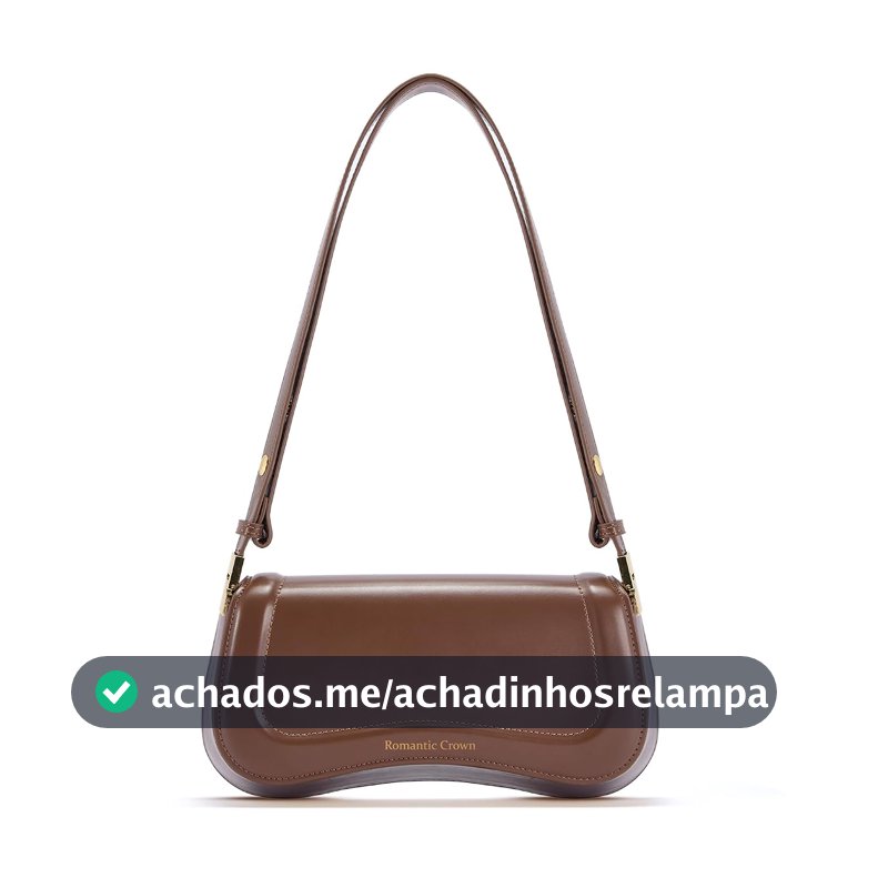 Romantic Crown Bolsa Feminina Ombro Pequenas Transversal Couro Impermeável