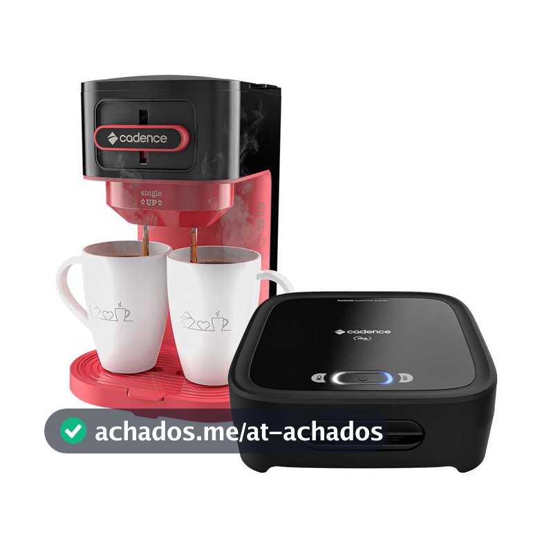 Cadence Kit Click Cadence - Sanduicheira e Cafeteira Single Up - 220V