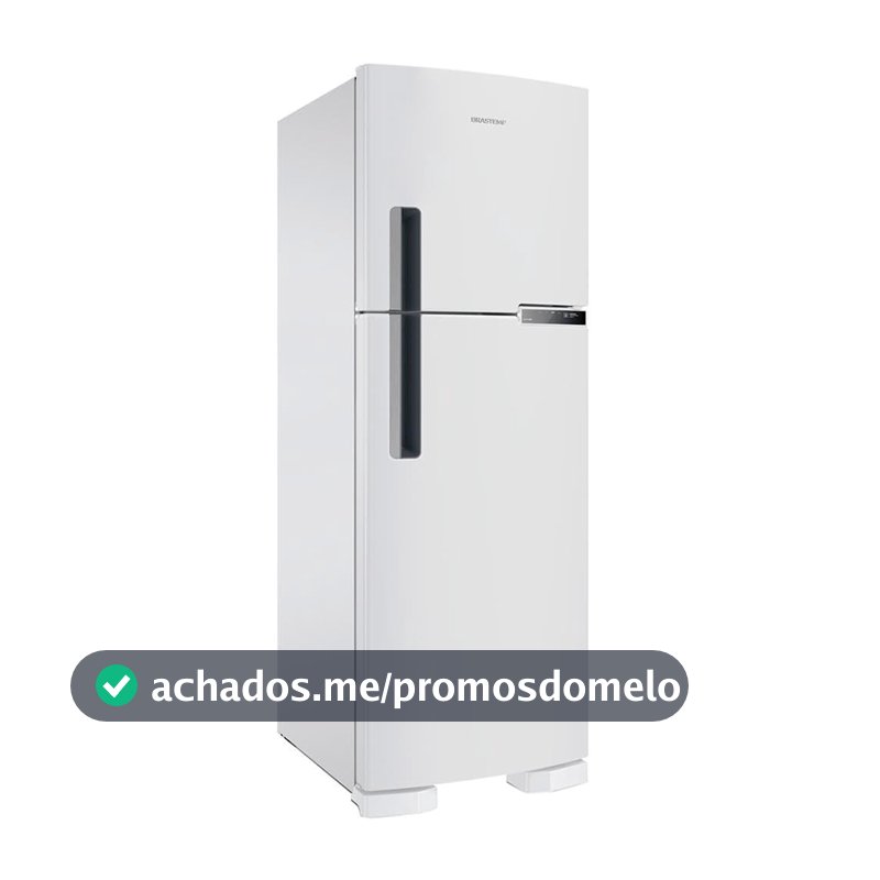 Refrigerador 375L 2 Portas Frost Free 220 Volts, Branco, Brastemp