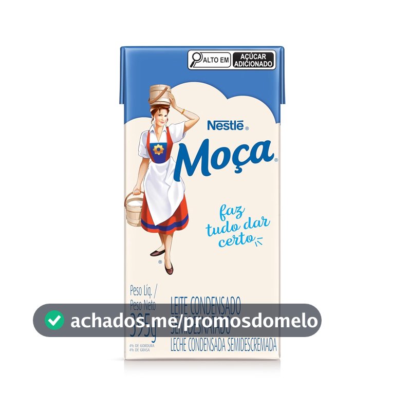 Moça Leite Condensado Tetra Pak, 395g